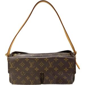 Louis Vuitton Shoulder Bag Brown Viva Cite